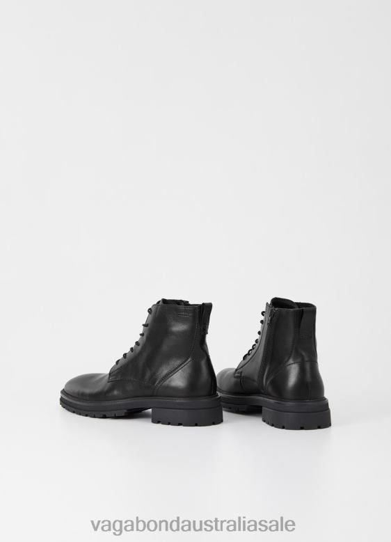 Vagabond 8642P300 Black leather Men JOHNNY 2.0 BOOTS Footwear