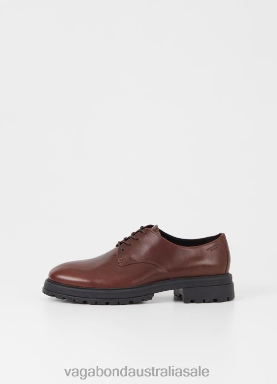 Vagabond 8642P289 Brown leather Men JOHNNY 2.0 SHOES Footwear