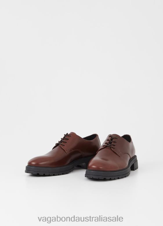 Vagabond 8642P289 Brown leather Men JOHNNY 2.0 SHOES Footwear