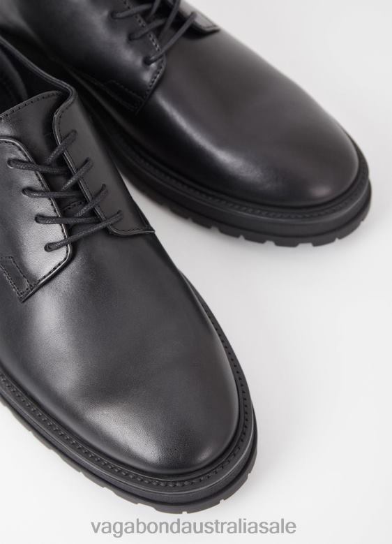 Vagabond 8642P290 Black leather Men JOHNNY 2.0 SHOES Footwear