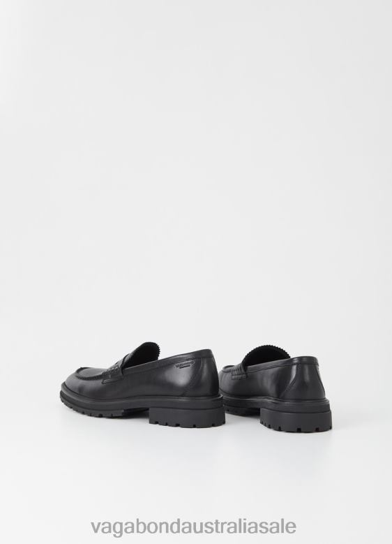 Vagabond 8642P274 Black leather Men JOHNNY 2.0 LOAFER Footwear