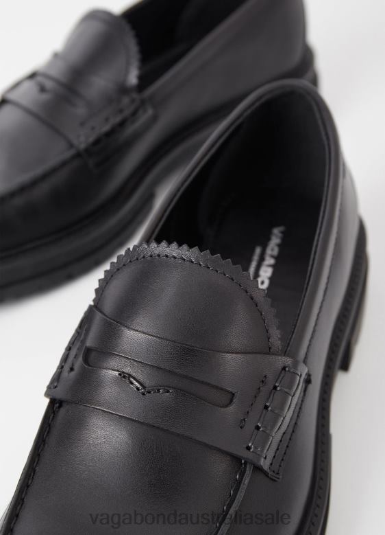 Vagabond 8642P274 Black leather Men JOHNNY 2.0 LOAFER Footwear