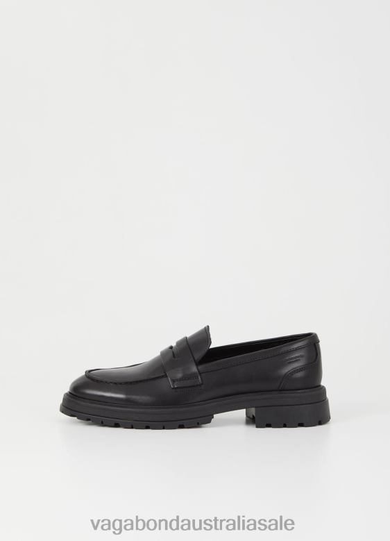 Vagabond 8642P275 Black leather Men JOHNNY 2.0 LOAFER Footwear