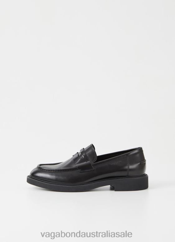 Vagabond 8642P279 Black polished leather Men ALEX M LOAFER Footwear