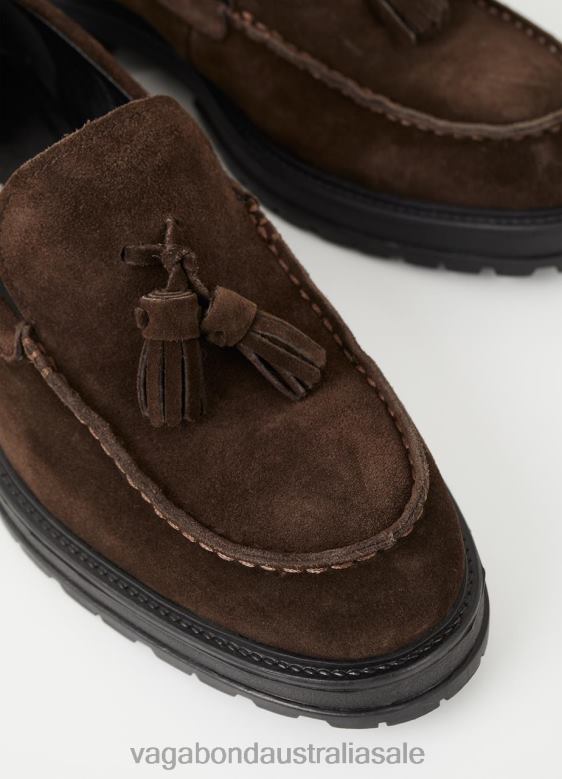 Vagabond 8642P281 Brown suede Men JOHNNY 2.0 LOAFER Footwear