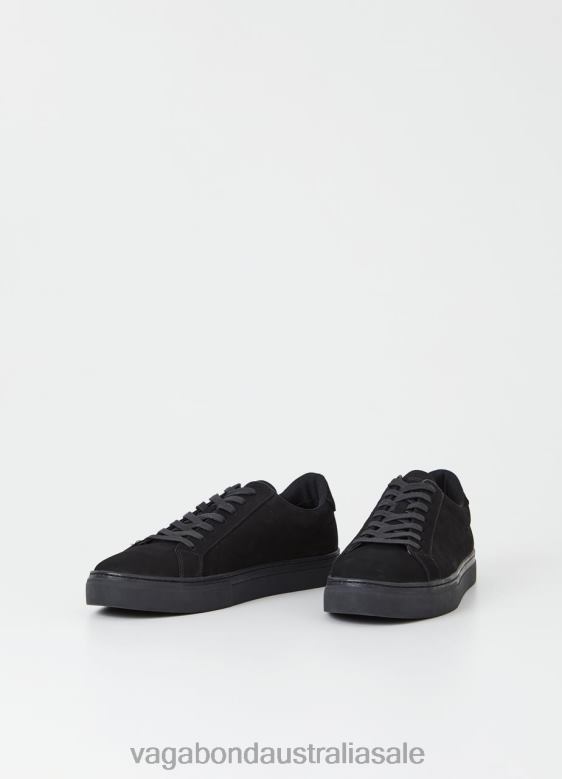 Vagabond 8642P265 Black nubuck Men PAUL 2.0 SNEAKERS Footwear