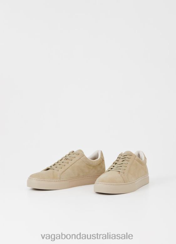 Vagabond 8642P266 Beige suede Men PAUL 2.0 SNEAKERS Footwear