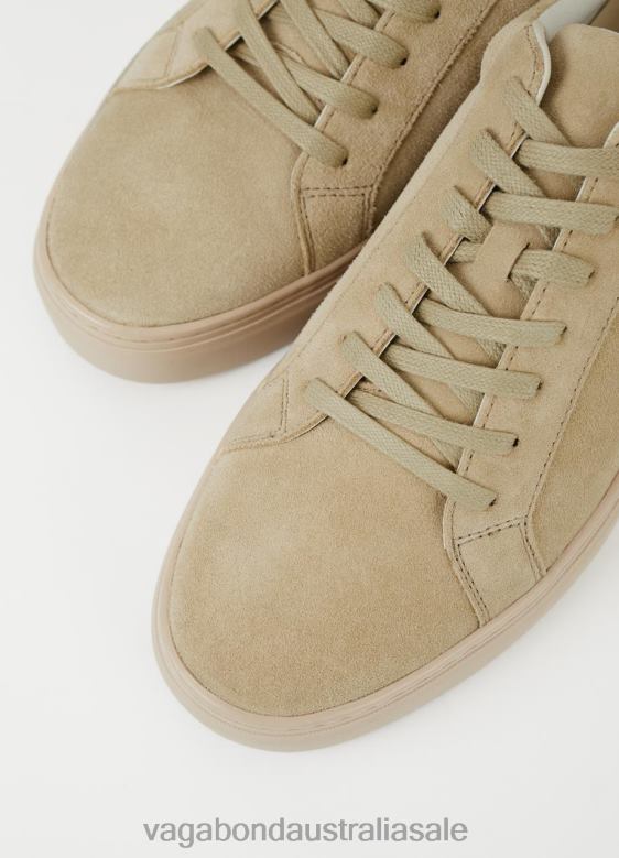 Vagabond 8642P266 Beige suede Men PAUL 2.0 SNEAKERS Footwear