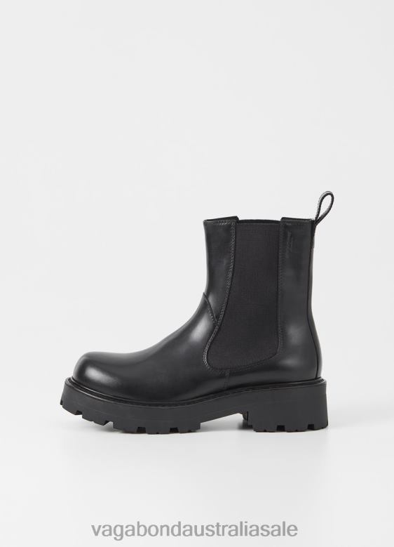 Vagabond 8642P206 Black leather Women COSMO 2.0 BOOTS Footwear