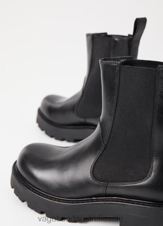 Vagabond 8642P206 Black leather Women COSMO 2.0 BOOTS Footwear