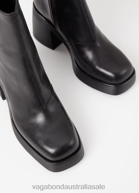 Vagabond 8642P226 Black leather Women BROOKE BOOTS Footwear