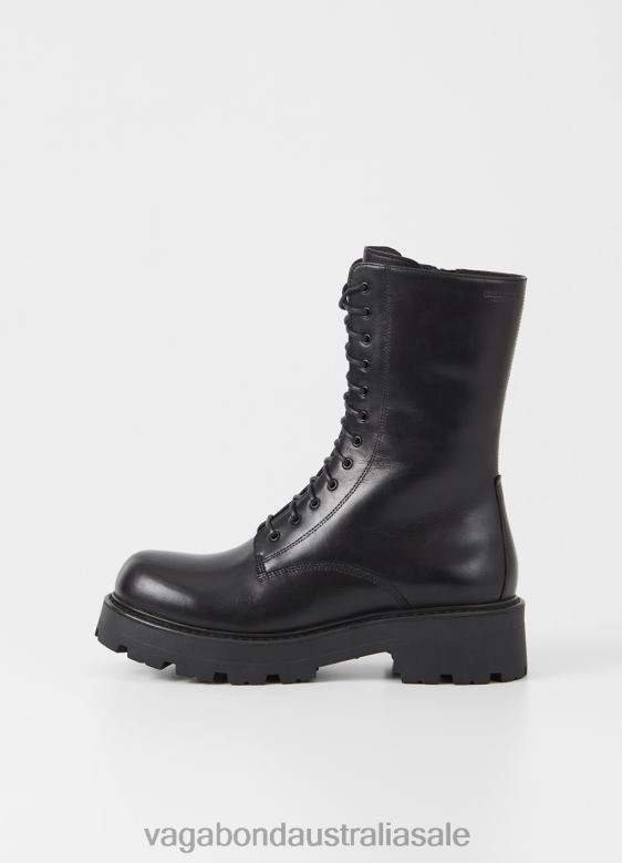 Vagabond 8642P230 Black leather Women COSMO 2.0 BOOTS Footwear