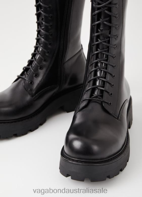 Vagabond 8642P230 Black leather Women COSMO 2.0 BOOTS Footwear