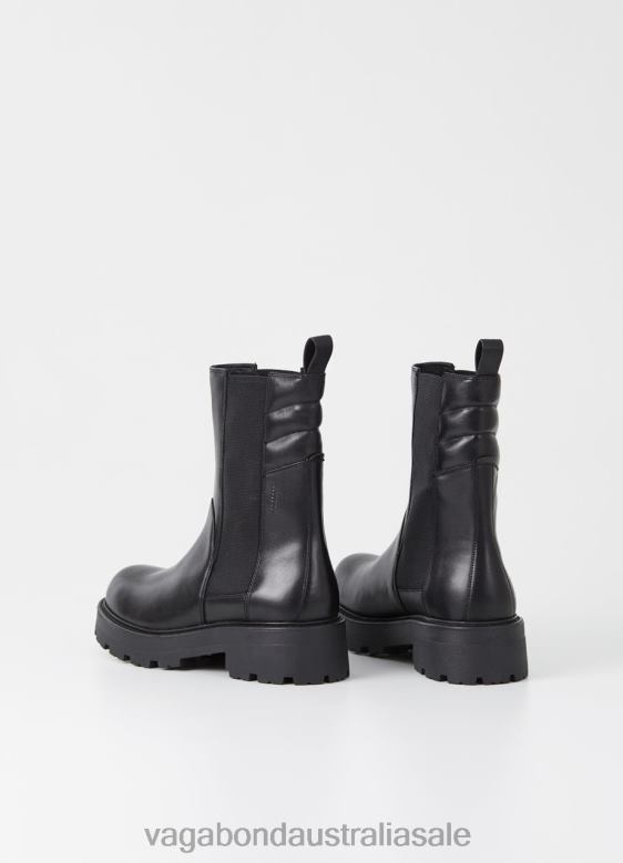 Vagabond 8642P233 Black leather Women COSMO 2.0 BOOTS Footwear