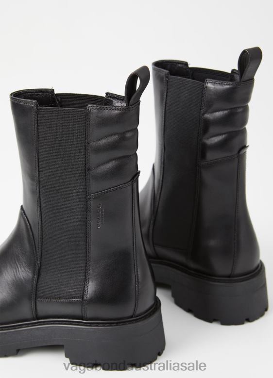 Vagabond 8642P233 Black leather Women COSMO 2.0 BOOTS Footwear