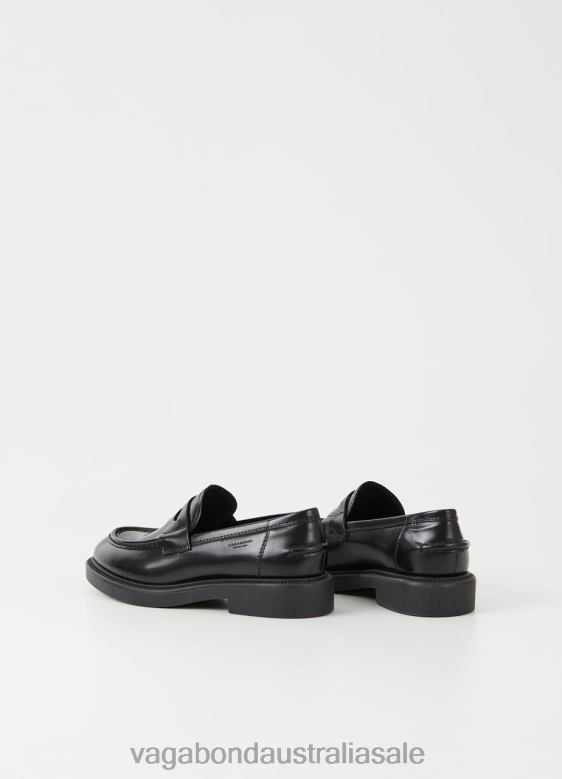 Vagabond 8642P132 Black polished leather Women ALEX W LOAFER Footwear