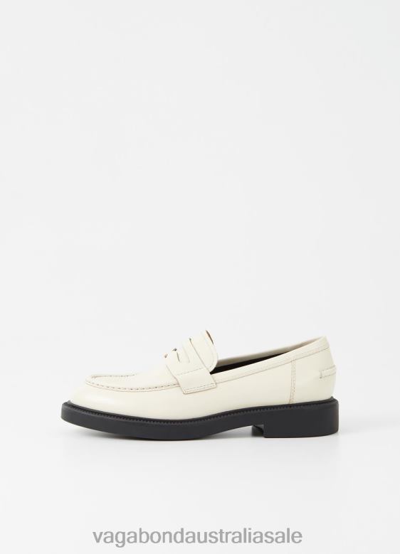 Vagabond 8642P138 Off White polished leather Women ALEX W LOAFER Footwear