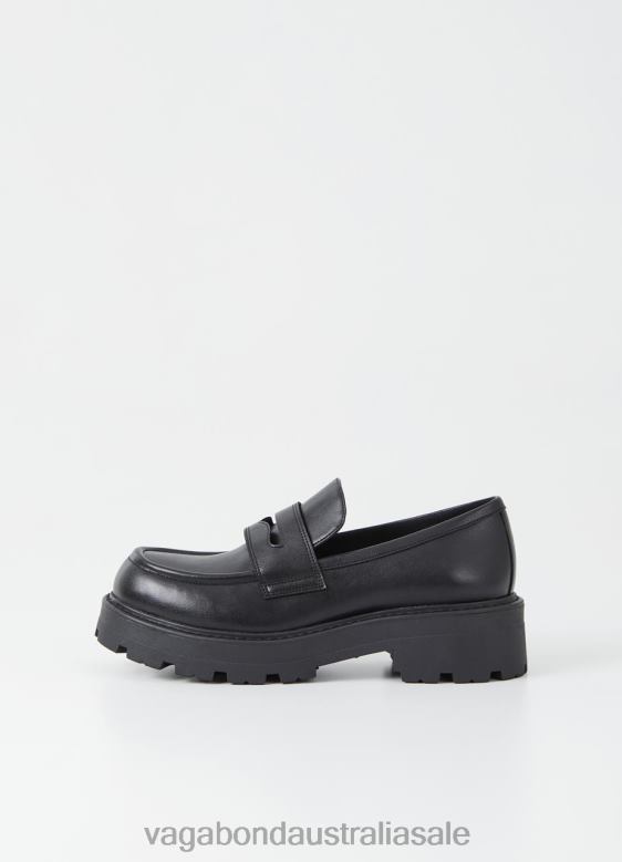 Vagabond 8642P151 Black leather imitation Women COSMO 2.0 LOAFER Footwear