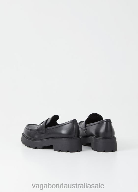 Vagabond 8642P151 Black leather imitation Women COSMO 2.0 LOAFER Footwear