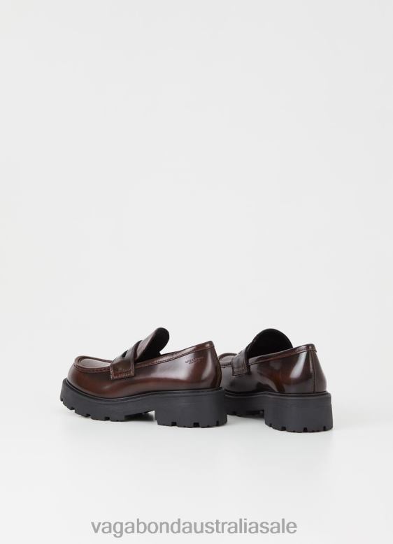 Vagabond 8642P163 Brown polished leather Women COSMO 2.0 LOAFER Footwear