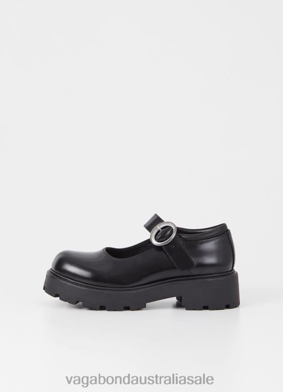 Vagabond 8642P103 Black polished leather Women COSMO 2.0 SHOES Footwear