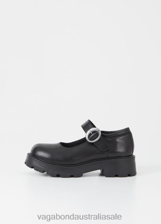 Vagabond 8642P92 Black leather Women COSMO 2.0 SHOES Footwear