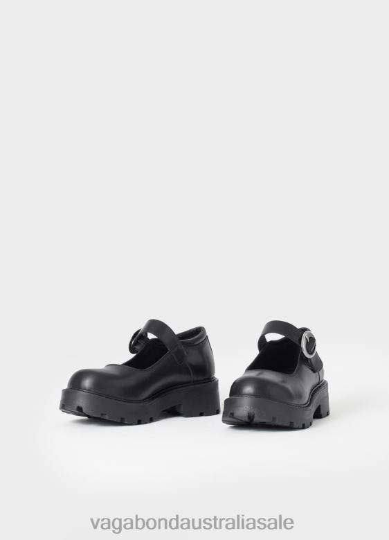 Vagabond 8642P92 Black leather Women COSMO 2.0 SHOES Footwear