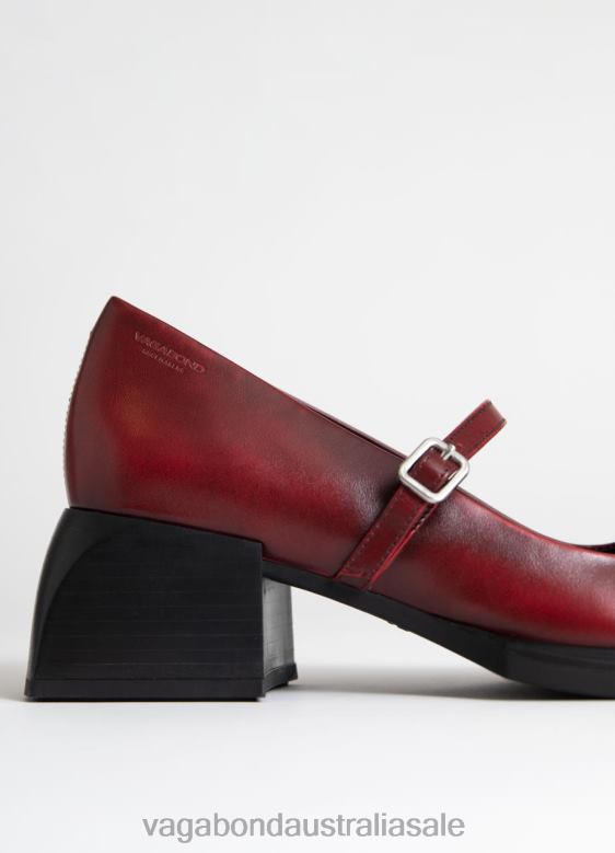 Vagabond 8642P96 Red brush off leather Women VIVIAN PUMPS Footwear