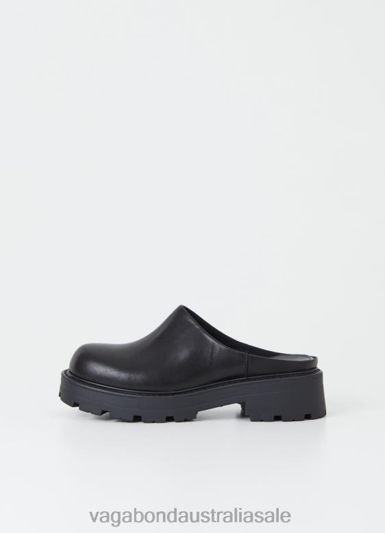 Vagabond 8642P128 Black leather Women COSMO 2.0 MULES Footwear