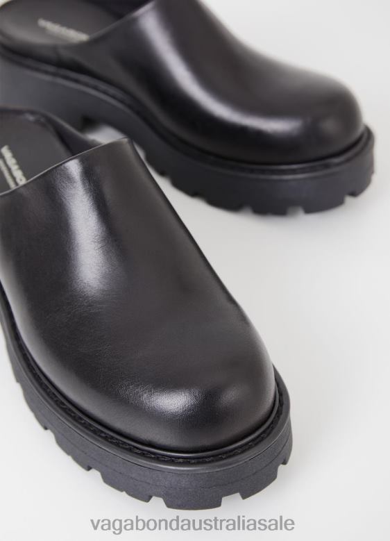 Vagabond 8642P128 Black leather Women COSMO 2.0 MULES Footwear
