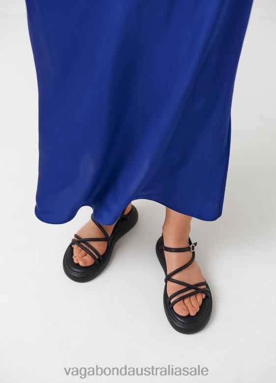 Vagabond 8642P18 Black leather Women BLENDA SANDALS Footwear