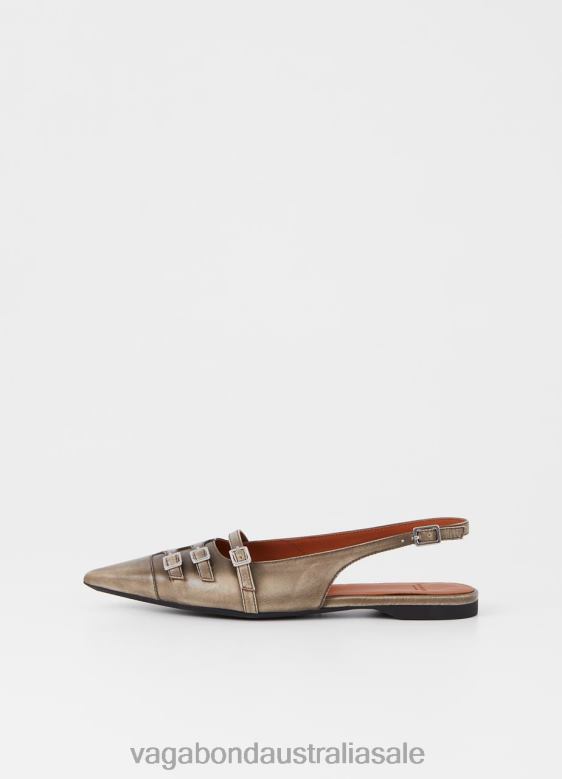 Vagabond 8642P191 Grey brush off leather Women HERMINE SHOES Footwear