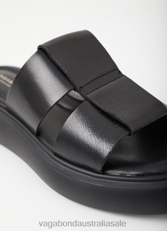 Vagabond 8642P22 Black leather Women BLENDA SANDALS Footwear