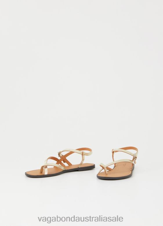 Vagabond 8642P34 Gold metallic leather Women TIA 2.0 SANDALS Footwear