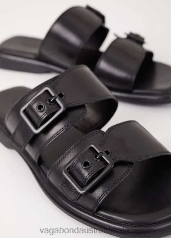 Black leather