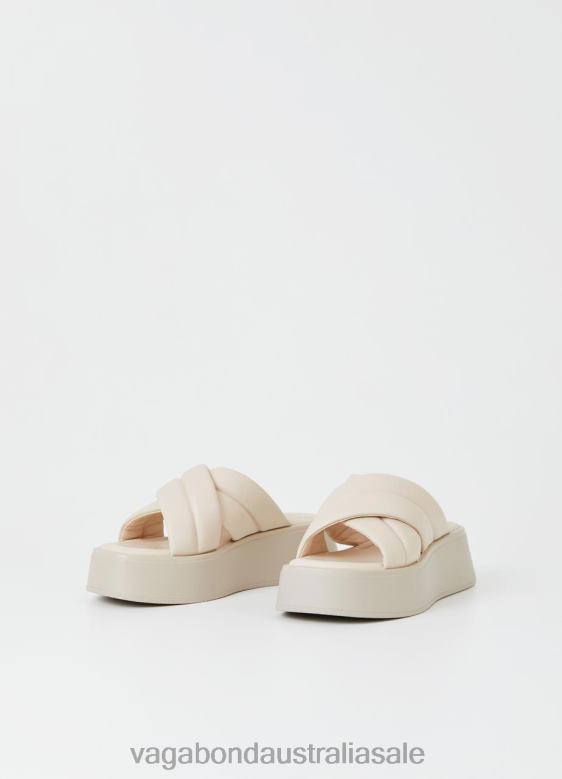 Vagabond 8642P60 Off White leather Women COURTNEY SANDALS Footwear