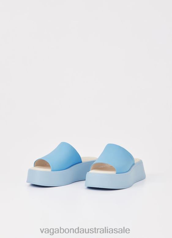 Vagabond 8642P63 Blue leather Women COURTNEY SANDALS Footwear