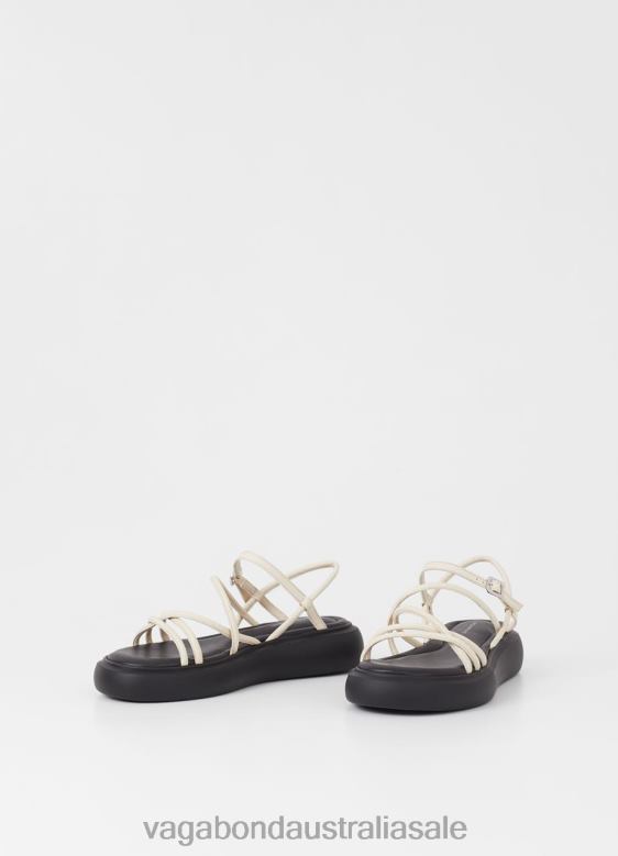 Vagabond 8642P86 Off White leather Women BLENDA SANDALS Footwear